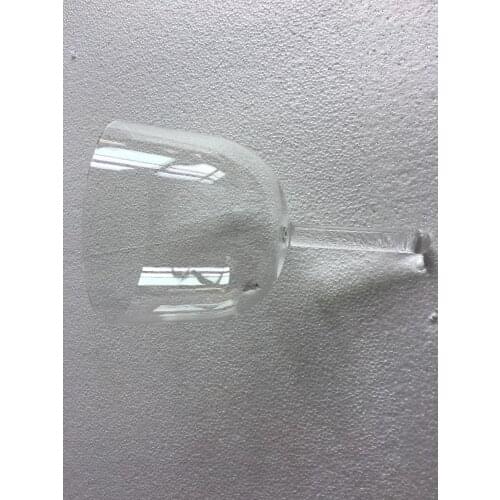 1piece 963hz frequency clear crystal singing bowl with handle for frequency healing & sound therapist with rubber mallet