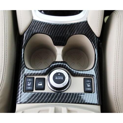 For NISSAN X-Trail 2.5 4X4 XTrail T32 Rogue 2014 2015 2016 2017 2018 Car Water Cup Holder Cover Interior Accessories 1Piece