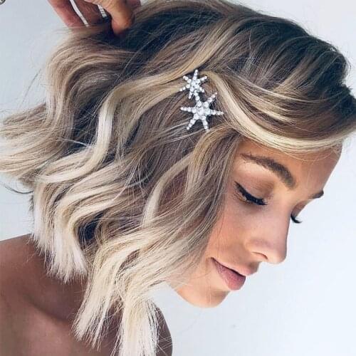 1PCS luxury Hair Clips Alloy BB Fashionable Hairgrip Women Hair Accessories Hairpins Girl 2019 New