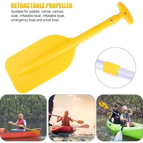 1PC Retractable Paddle Oar Portable Telescope Rafting Boating Collapsible Adjustable Safety Boat for Water Sport