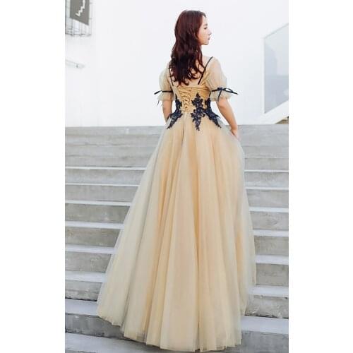 100%real luxury bubble belle dance stage performance stuido cosplay ball gown medieval dress/victorian belle ball