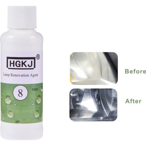20ml/ 50ml Car Headlight Repair Refurbishment Fluid For Repair Headlights Yellow Fuzzy Oxidized Scratches Drop Shipping