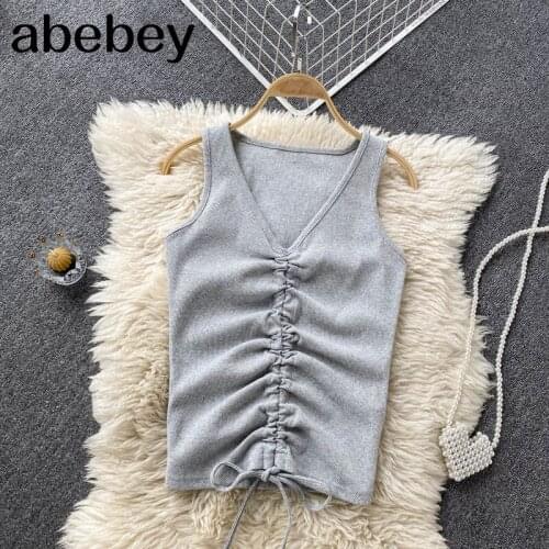 Abebey Women's Cropped Tank Tops