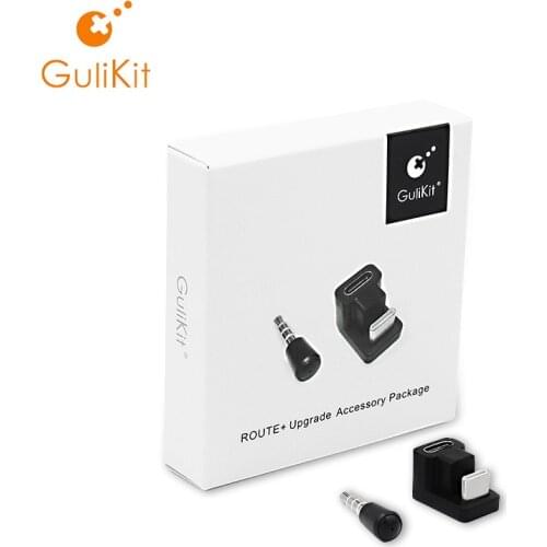 GuliKit Route+ Accessory Adapter with Voice Chat Microphone,U-type for GB1 for Nintendo Switch