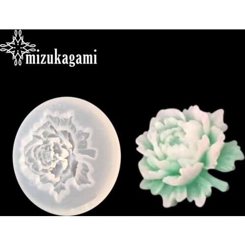 UV Resin Jewelry Liquid Silicone Mold Flowers Shape White Resin Molds Charms For DIY Handwork Jewelry Finding Accessories