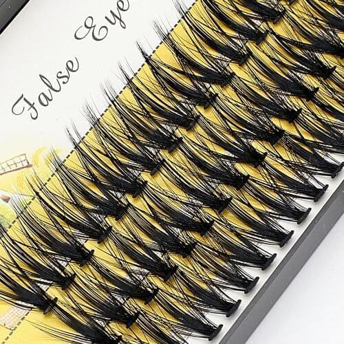 Thick 30D Mink Eyelash Extension 3D Volume Effect Fluffy Faux False Makeup Eyelashes Natural Long Black Grafting Lashes Ciliosk