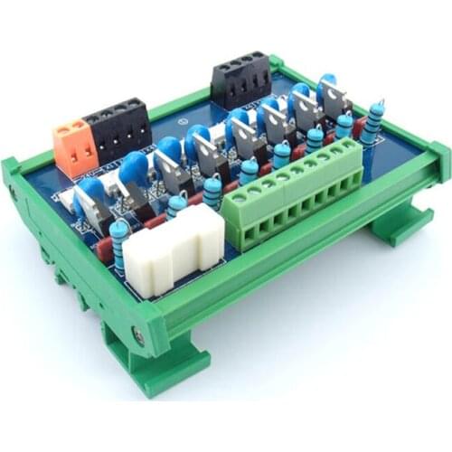 2-24 multi-channel solid state non-contact relay module photoelectric isolation DC control AC PLC output amplifier board