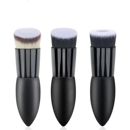 New brush plastic Handle Women Makeup Tool Cosmetic Brush Mini liquid Foundation Makeup Brushes