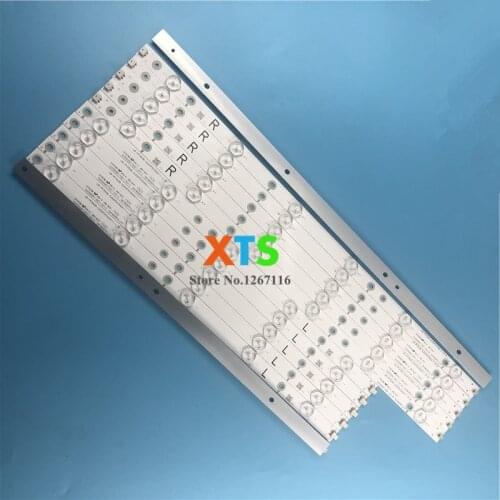 50 pieces/set New LED Strip For AOC TV LD50V02S T5002S LE50D1452 50PFF3655/T3 GJD500611002-X2-L-R LB-PF3528-GJD2P5C506X11-R-B