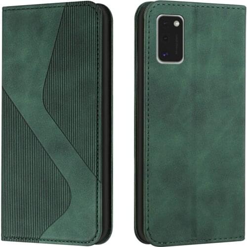 New Magnetic Leather Case na For Samsung Galaxy A41 Funda For GalaxyA41 A 41 A415 SM-A415F Skin Feel Wallet Cover S Pattern Coqu