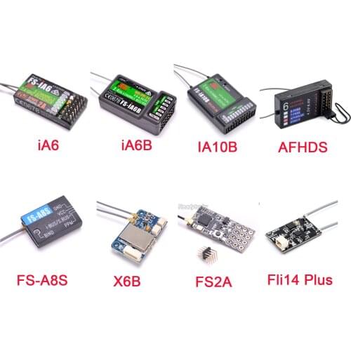 FLYSKY FS-i6 i6 2.4G 6CH AFHDS Transmitter With iA6B X6B A8S R6B iA10B RX2A Receiver Radio Controller for RC FPV Drone Airplane