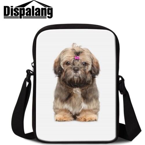 Dispalang Animal Crossbody Bag Mini Square Casual bags Small Capacity Travel Shoulder Bag Spain Bag Mochila