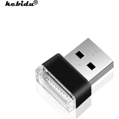 Universal Mini LED Car Light Auto Interior USB Atmosphere Light Plug And Play Decor Lamp Emergency Lighting For Computer For Car