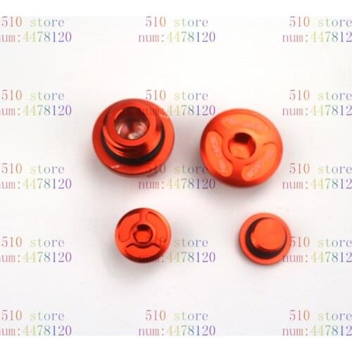 Billet Timing Oil Plug Screw Bolt Set For ZONG SHEN Motorcycle NC250 NC 250CC Water cool Engine Kayo K6 T6 Dirt Bike Motocross