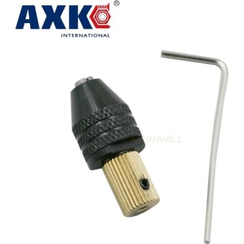 3.17mm Electric Motor Shaft Mini Chuck Fixture Clamp 0.5mm-3.2mm Small To Drill Bit Micro Chuck Fixing Device