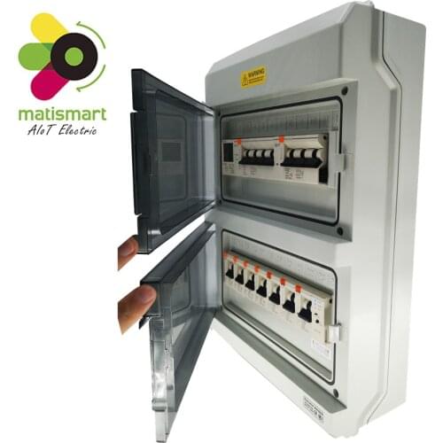 IBox 24 way WiFi GPRS intelligent remote control circuit breaker with kwh monitoring