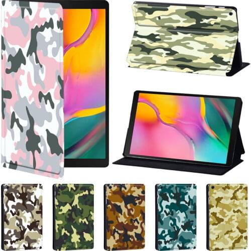 Flip Cover for Samsung Galaxy Tab S4 T835 10.5"/S5e T725/S6 T860 T865/S6 Lite 10.4" P610/S7 T870 T875 11" Tablet Folding Case