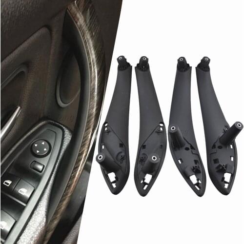 Black Left Right Front Rear Side Car Interior Door Handle for BMW 3 Series f30 f35 Inner Doors Panel Handle Bar Pull Trim Cover