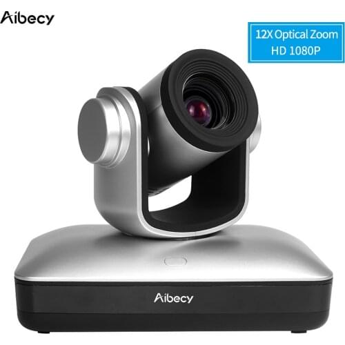 Full hd 1080P Camera Auto Focus Video Conference Cam 12X Optical Zoom USB2.0 PTZ with Remote Control for Business Live Meeting