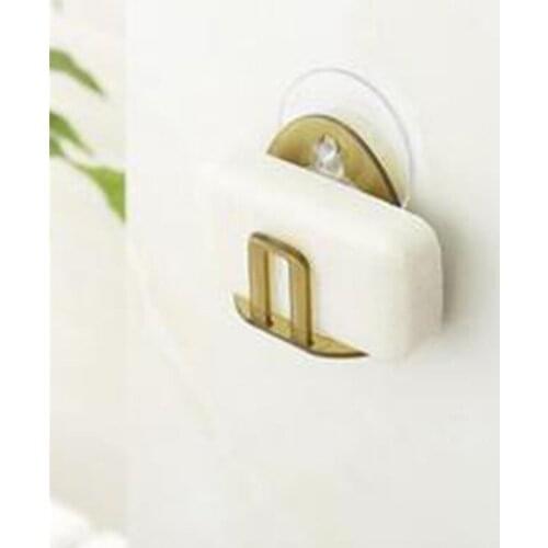 Kitchen And Bathroom Drain Rack Practical Sink Sponge Rack Kitchen Suction Cup Rack Bathroom Soap Drain Rack