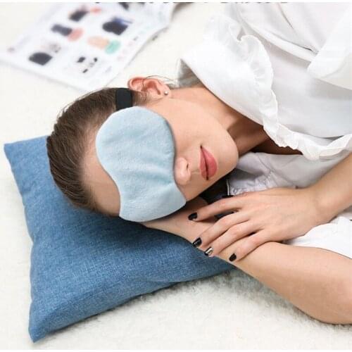 USB Heating Steam Eyeshade Eye Mask Anti Dark Circle Eye Patch Eye Massager Fatigue Relief Sleep Travel Eye Shade Mask 2020