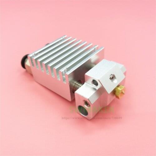 New block Cyclops Multi-Extrusion set Multi Color 2 In 1 Out j-head HotEnd set 0.4mm 1.75mm for 3D printer parts