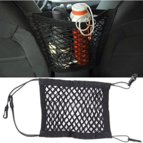 Sell Nylon Car Truck Storage Luggage Hooks Hanging Holder Seat Bag Net Mesh FAS