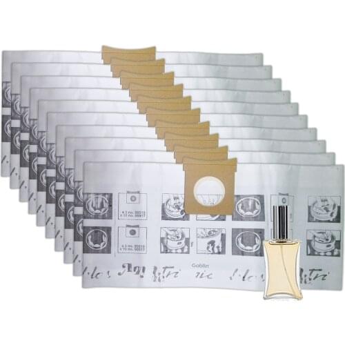 Vacuum Cleaner Dust Bag Compatible Brand Model Sunny AT 146 Broom Paper Dust Bag (10 Pieces) HT-TT0038-108