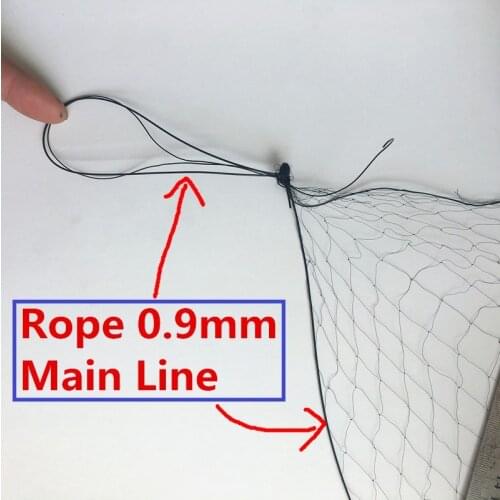 Bird netting High Quality Nylon 20X4M 17mm Mesh Size Bird Mist Net Bird Capture Net Bird Nets For Catching Bird Net 0.12mm