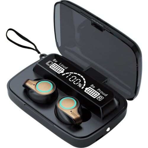 TWS Bluetooth Earphones Wireless Headphones Touch Control Headset Hifi Stereo Noise Cancelling Earbuds For all Smartphone