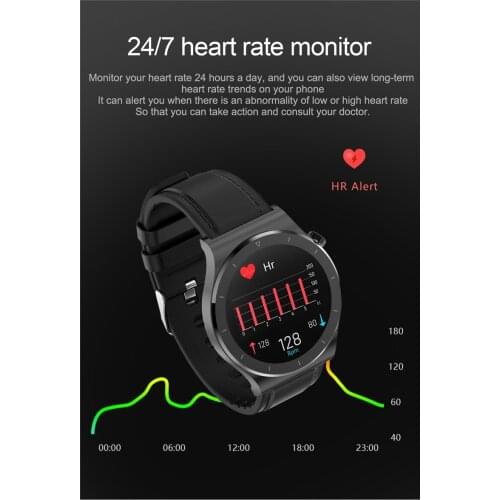 UGUMO E20 Smart Watch Sport Waterproof Fitness Tracker ECG Blood Pressure Heart Rate Sleep Monitor SmartWatches for IOS Android