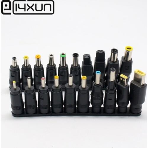 New 20pcs Universal Laptop AC DC Jack Power Supply Adapter Connector Plug for HP IBM Dell Lenovo Acer Toshiba Notebook Cable