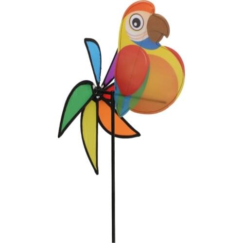 Whirligig Yard Garden Decor Kids Toys 3D Large Cute Animal Windmill Wind Spinner