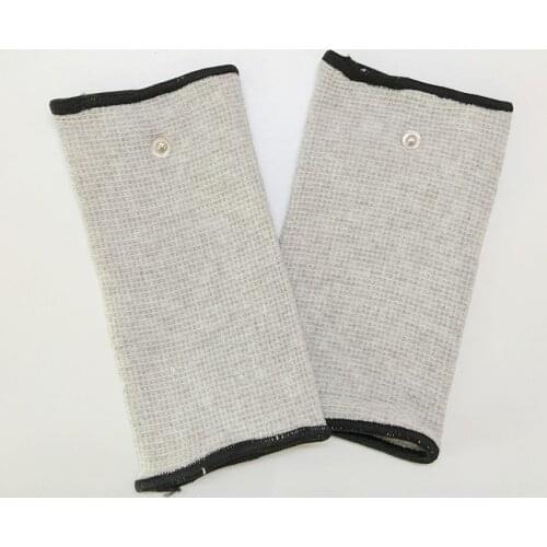 200 pair Silver fiber Electrode massage bracer Wrist/knee/Socks,prevent rheumatism,electrode stimulation TENS/EMS accessories
