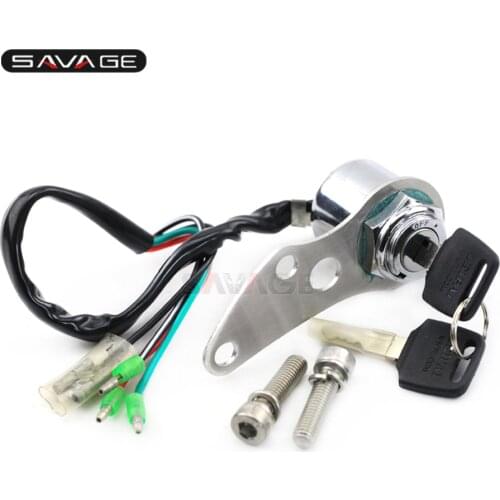 4 wires Lgnition Switch Key Lock Set for SUZUKI DRZ400S DRZ400SM DR-Z 400 DRZ400 S/SM DRZ250 DR250 Motorcycle Accessories
