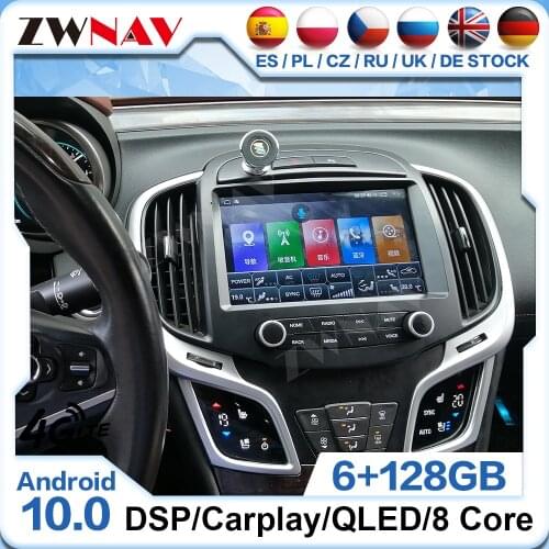 6+128G Carplay Android 10 For Buick Regal Vauxhall Opel Insignia 2012 2013 2014 2015 GPS Navi Car Radio Stereo Player Head Unit