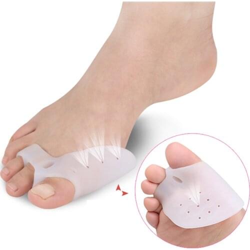 6 Pcs Orthotics Bunion Protector Toe Straightener Toe Seperating Toe Gel Separators Eases Foot Care Hallux Valgus Pedicure D0431