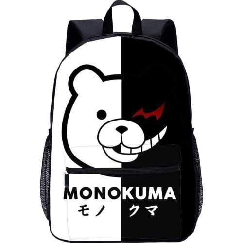 Anime Danganronpa anime wallet Pupils schoolbag children children large capacity backpack