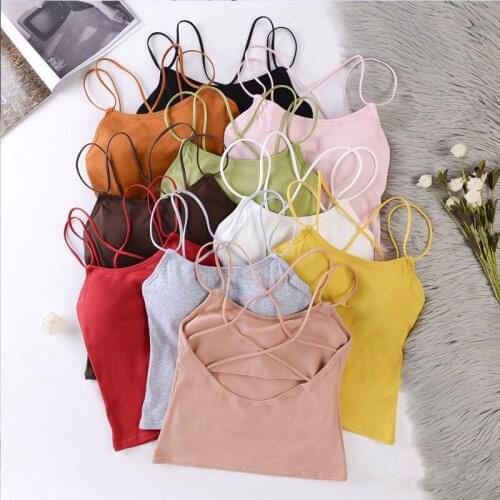 Women Tank Crop Top Sexy Underwear Sleeveless Tee Tank Tops Female Sexy Lingerie Cropped Top Womens 2021