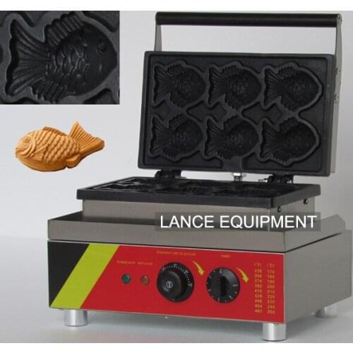 Electric fish waffle maker, waffle fish ice cream machine for sale