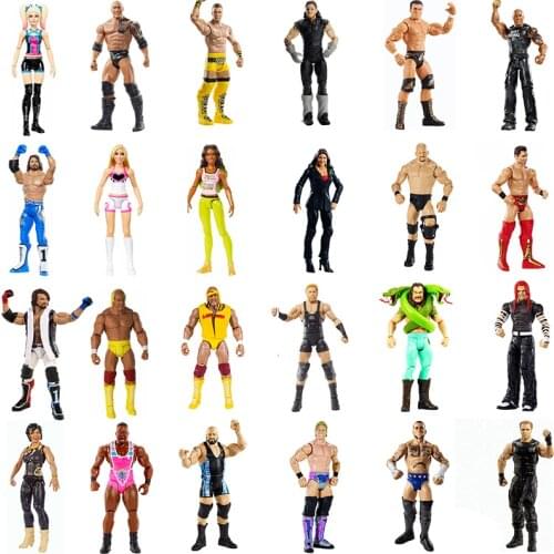 Genuine Bulk 6-7inch Wrestler Action Figure Hulk JakeRoberts Natalya Doll Toy Individual Minor Flaws