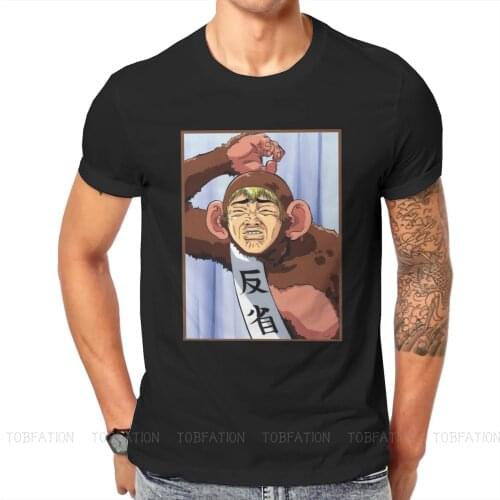 ONIZUKA MONKEY GTO Great Teacher Manga Tshirt Top Cotton Large Ofertas Mens Tops Graphic Men T shirt
