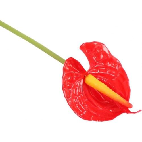 60% Hot Sale Artificial Flower Eco-friendly Anti-fade Plastic Wedding Fake Flower Bouquets for Home Garden Decor Artificial Flow