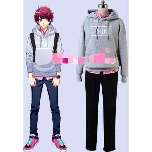 Game A3!Team Spring Figure Sakuma Sakuya Daily Cosplay Costume Halloween Christmas Costumes for Women Men