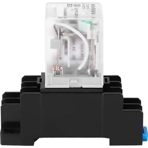 Small Intermediate Electromagnetic Relay with Base AC220V DC24V HH52P MY2NJ