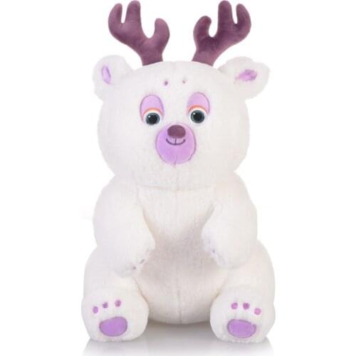 Boonie Bears plush toy Neva the white bear childhood version for kids high quality PP cotton free shipping