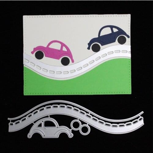 YPP CRAFT Lovely Car Metal Cutting Dies Stencils for DIY Scrapbooking/photo album Decorative Embossing DIY Paper Cards