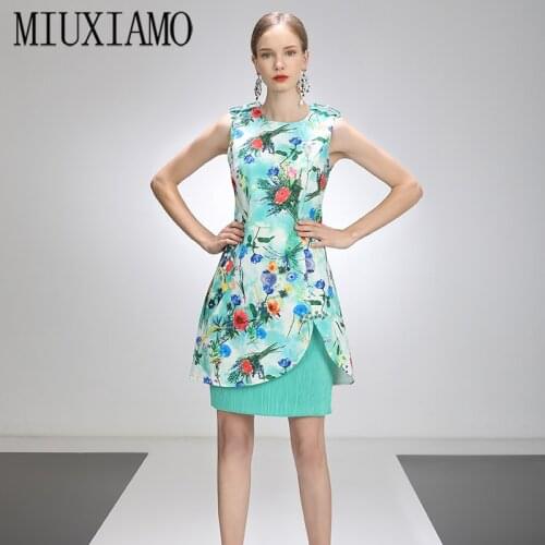 Синие летние платья MIUXIMAO China At AliExpress