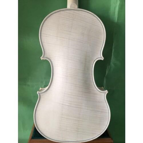 Guarneri model 4/4 violin one piece back flamed maple wood back spruce top 1741