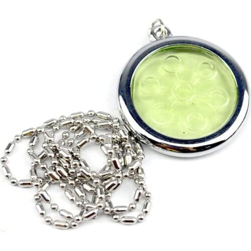 Bio Disc Necklace Negative Ion Energy Pendant Pendant Quantum Scalar Charm with Stainless Steel Chain Improves Blood Circulation
